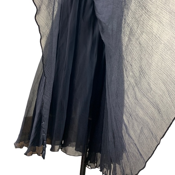 Vanessa Bruno black silk baby doll dress - Picture 5 of 10